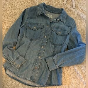 Denim Button Down Shirt